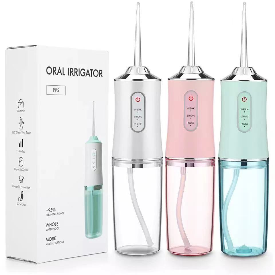 Vivolux | Wasserdichter Irrigator Dentalreiniger, kabelloser & wiederaufladbarer Wasserzahnseide