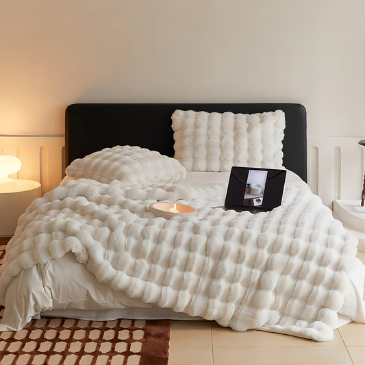 Vivolux | Premium Fleece-Decke mit elegantem Design