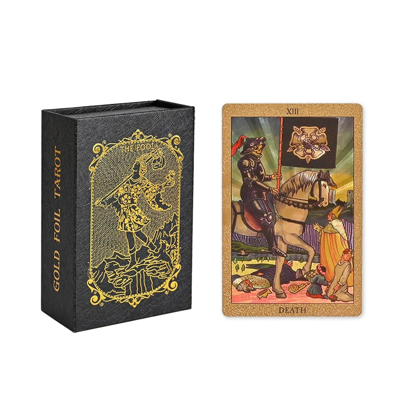 Entdecken Sie die mystische Welt des Tarot Gold Foil Tarot