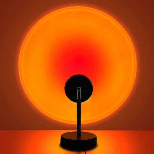 Vivolux |  l Stilvolle Retro Tischlampe mit Sonnenuntergangs