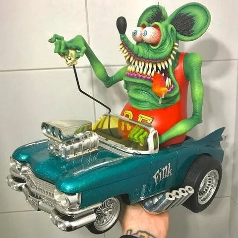 Vivolux | Rat Fink Sammelmodell Spielzeug Halloween Dekoration