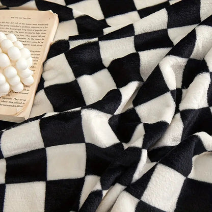 Vivolux | Klassische Karodecke – Weiche und Warme Decke für Sofa und Schlafzimmer