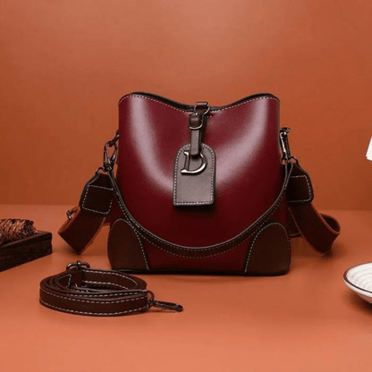 Vivolux | ShoulderBag: Echtes Leder Nische Damen Umhängetasche