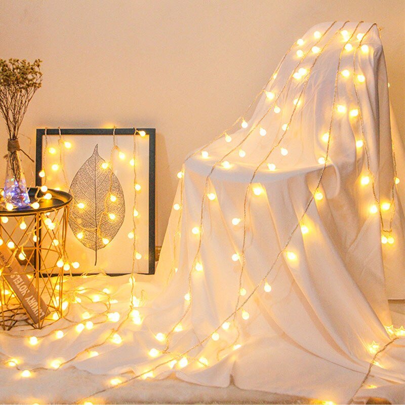 Vivolux | Ball Globe Lichterkette USB / Batteriebetrieben