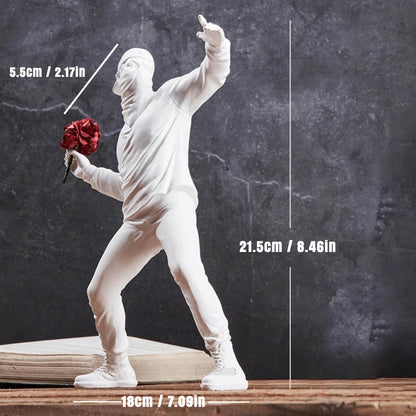 Vivolux | Banksy Flower Rioter