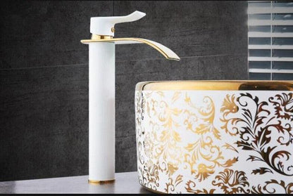 Vivolux | Waschtischarmatur Wasserfallarmatur Messing Waschtischarmatur Mischbatterie