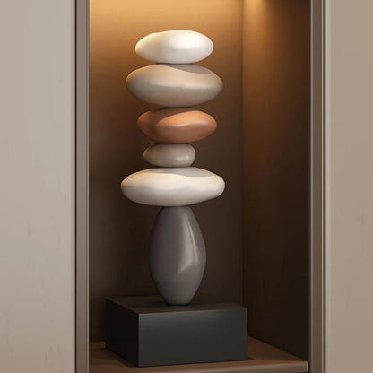Vivolux | StoneBalance - Moderne stabile Steinskulptur