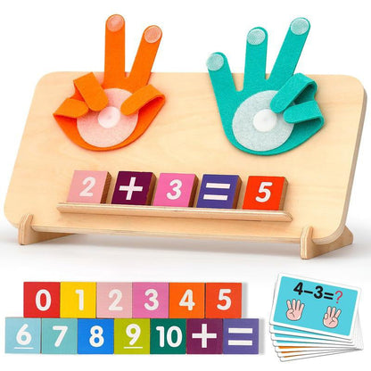 Vivolux | 1 Set Fingerzählen-Mathematik Montessori-Spielzeuge
