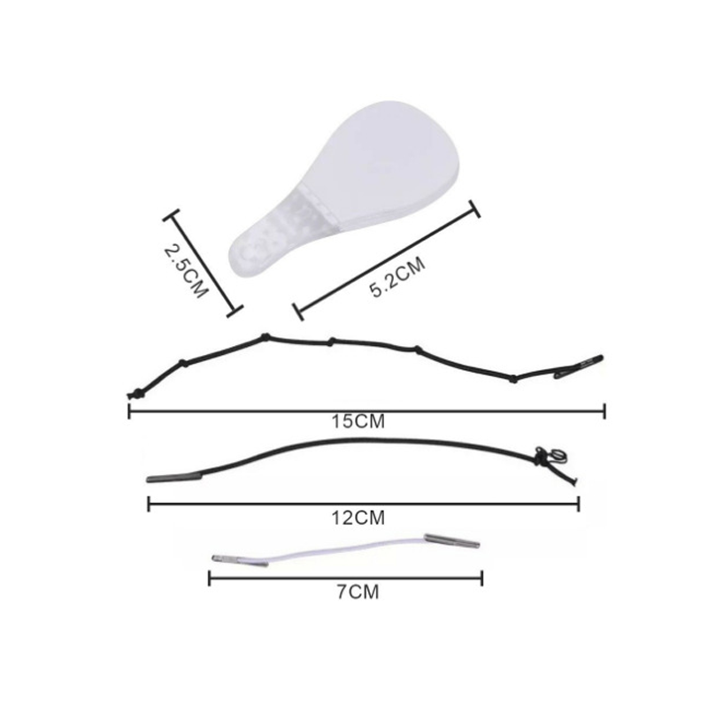 Wasserfeste unsichtbare Gesichtslift-Sticker