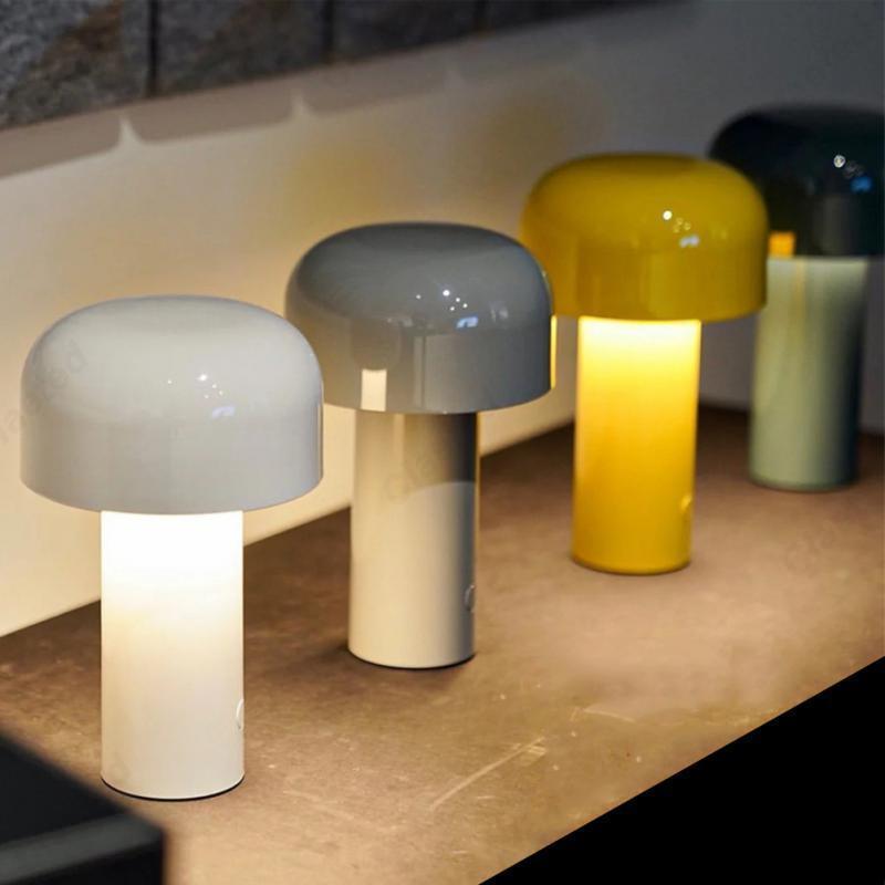 Wiederaufladbare Pilz-Tischlampe von Bellhop