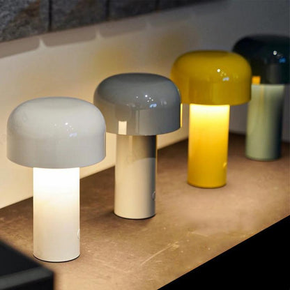 Wiederaufladbare Pilz-Tischlampe von Bellhop