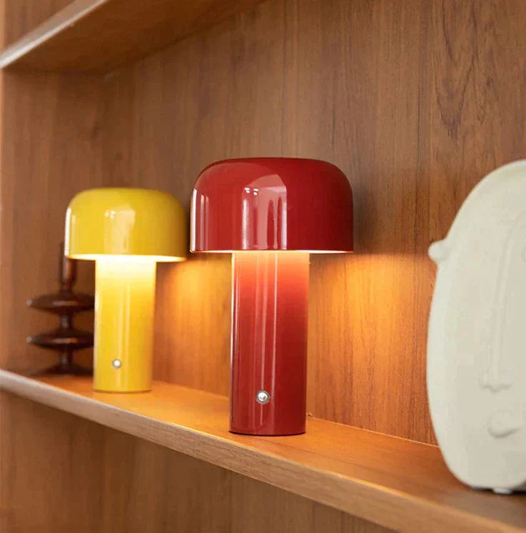 Wiederaufladbare Pilz-Tischlampe von Bellhop