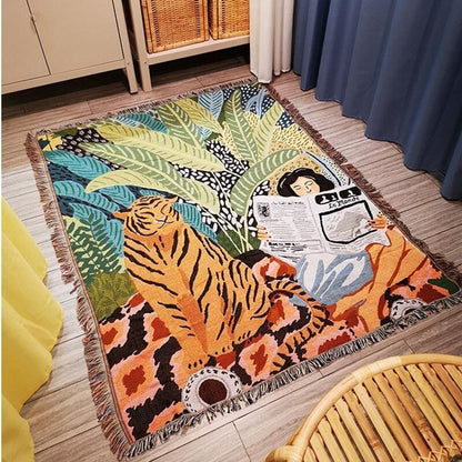 Vivolux | Boho Stil Strickdecke
