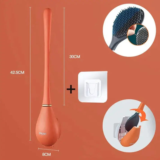 Vivolux | Elegante und hygienische WC-Bürste aus Silikon - SmartBrush