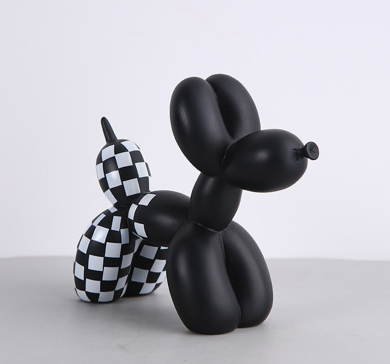 Vivolux | Schwarzer und weißer Ballonhund