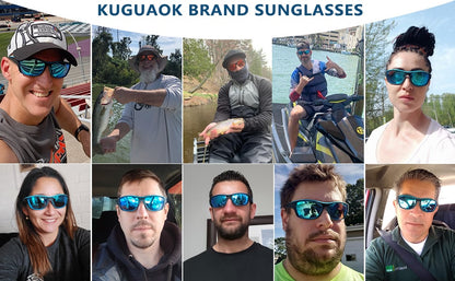 Vivolux | Outdoor-Sport-Sonnenbrille mit blendfreien, polarisierten Gläse