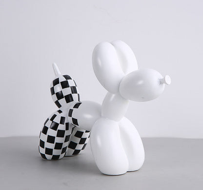 Vivolux | Schwarzer und weißer Ballonhund