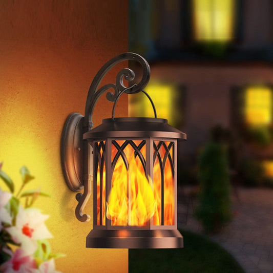 Vivolux | FlameGlow™ - Hängende Solar-Flammenlaterne (2er-Pack)