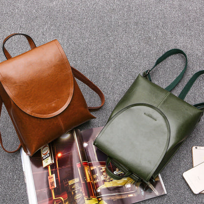 Vivolux | Trendiger Leder Rucksack für Frauen - Stilvoll, Vielseitig & Nachhaltig
