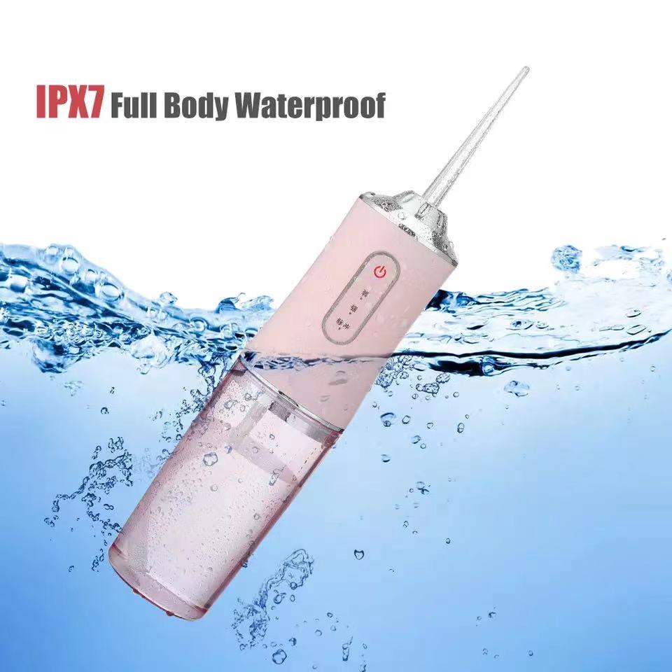 Vivolux | Wasserdichter Irrigator Dentalreiniger, kabelloser & wiederaufladbarer Wasserzahnseide