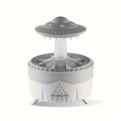 Vivolux | Entspannender Regenstropfen Aromatherapie Ätherisches Öl Diffusor - LED Licht & Luftbefeuchter