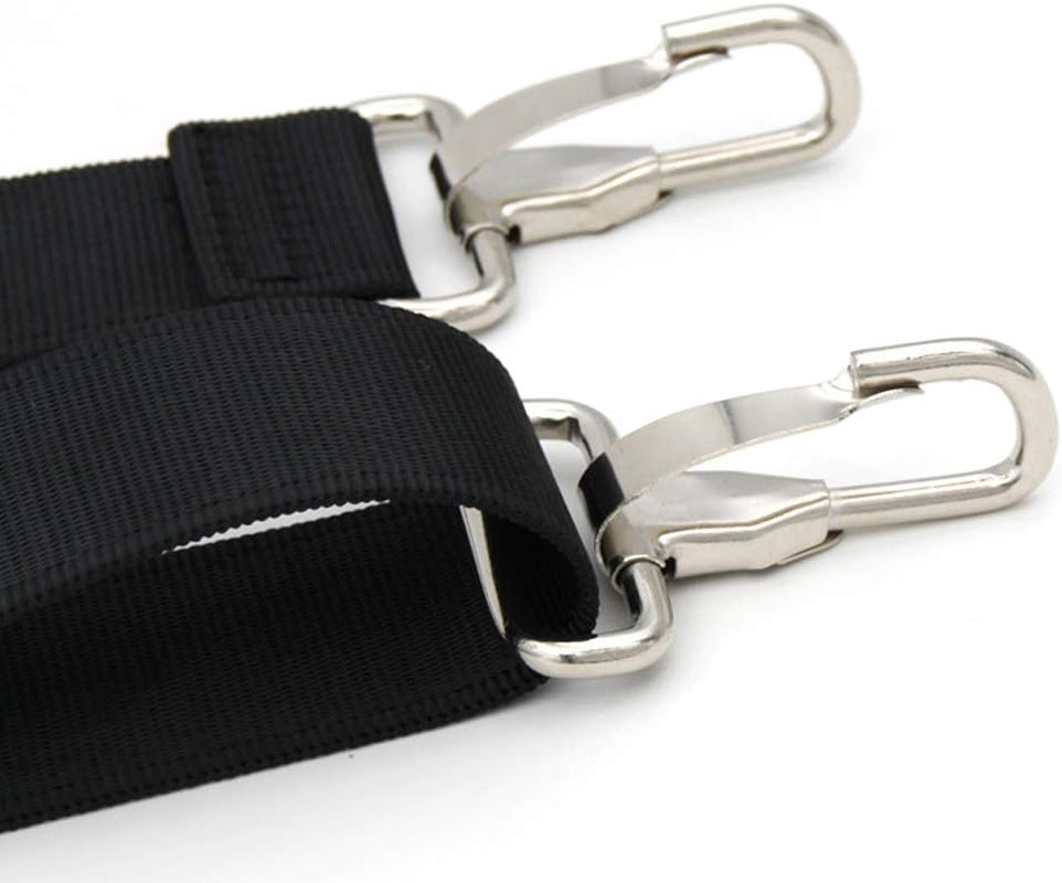 Vivolux | 47 Zoll Tasche Ersatz Schultergurt | Gepolstert & Verstellbar - Perfekt für Reisetaschen, Laptop-Taschen, Aktentaschen, Kamerataschen, Umhängetaschen, Wickeltaschen & Mehr (Schwarz)