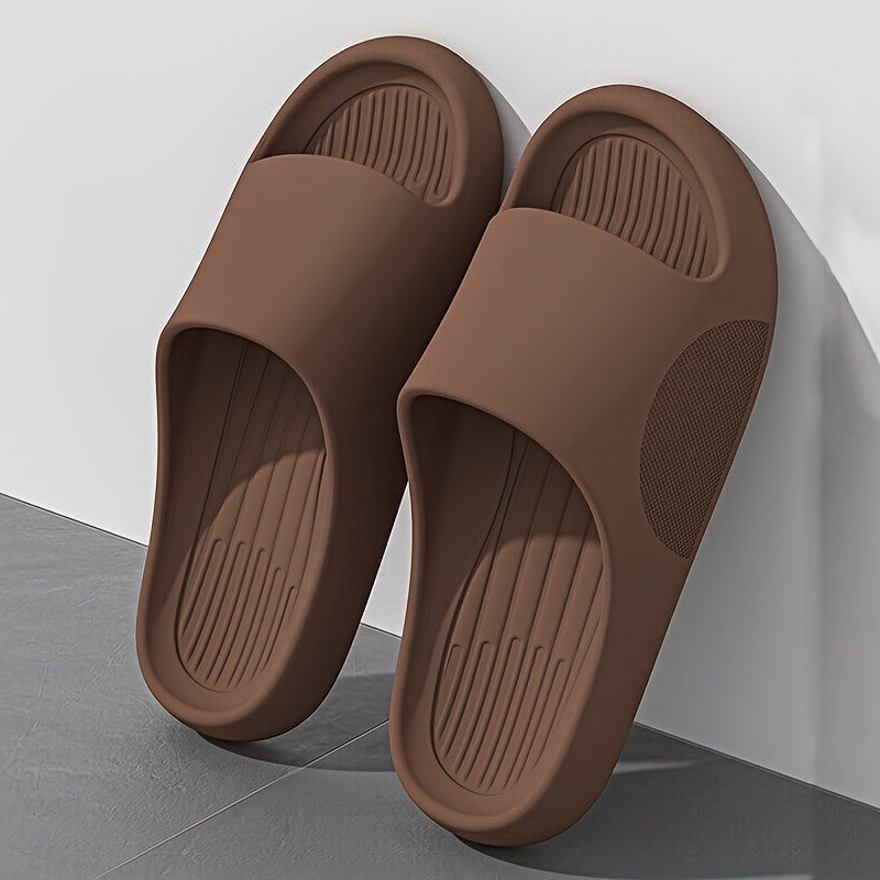 Schwarze Komfort-Slipper