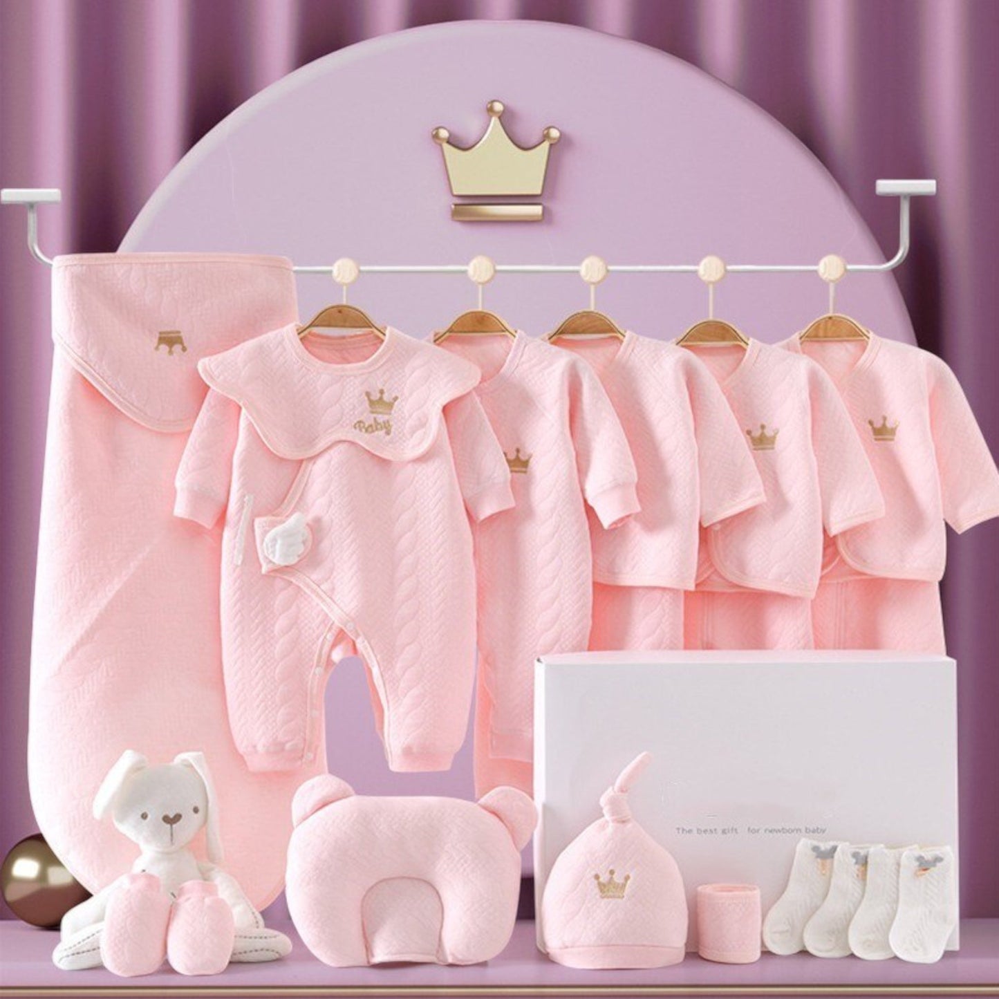 Vivolux | Neugeborenes Baby Luxus Set