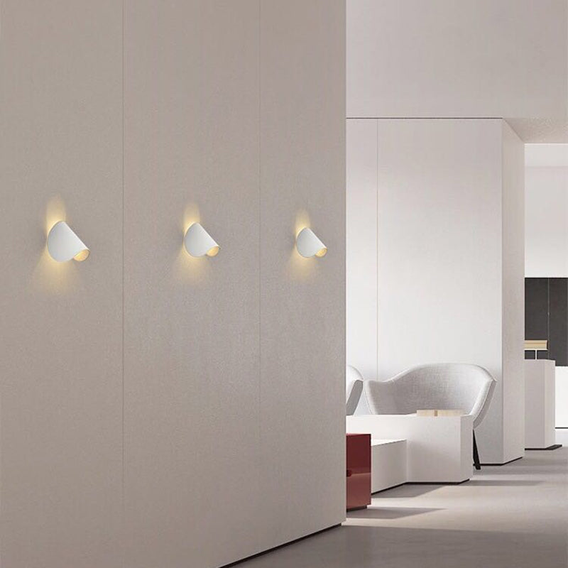 Vivolux | Eveline Modern Geometric LED 4 Color Wall Light Indoor/Outdoor Metal