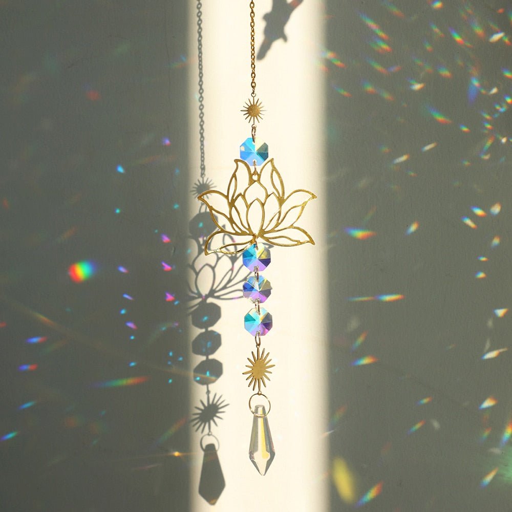 Vivolux | Chakra Kristall Lotus Sonnensammler