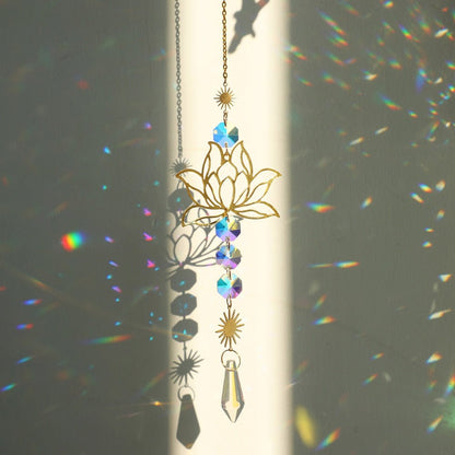 Vivolux | Chakra Kristall Lotus Sonnensammler