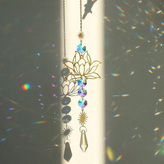 Vivolux | Chakra Kristall Lotus Sonnensammler