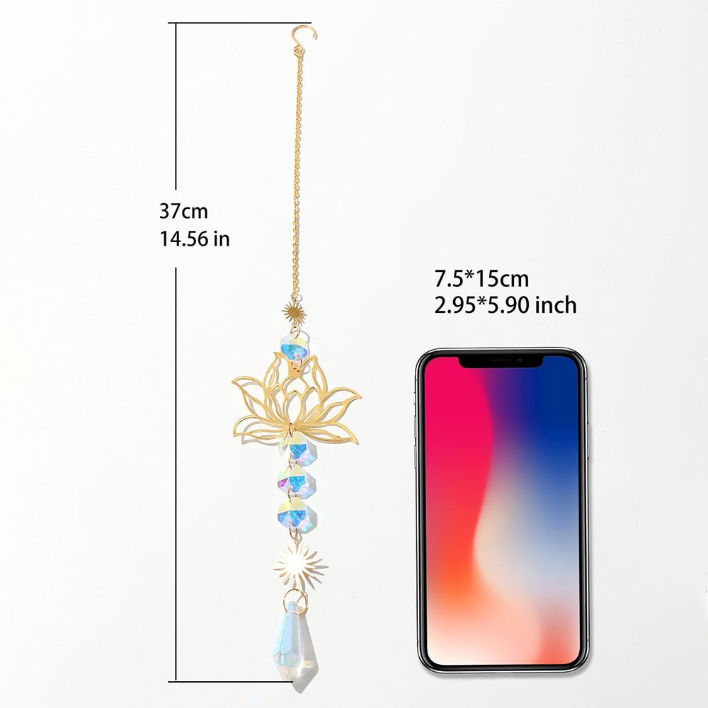 Vivolux | Chakra Kristall Lotus Sonnensammler