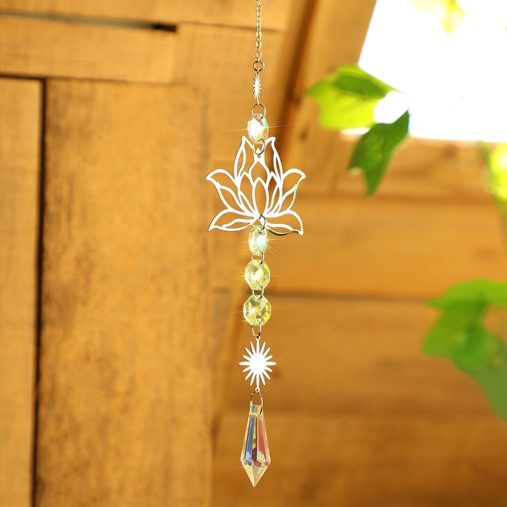 Vivolux | Chakra Kristall Lotus Sonnensammler