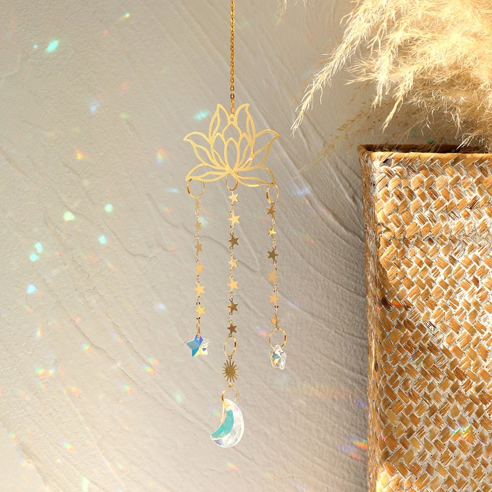 Vivolux | Chakra Kristall Lotus Sonnensammler
