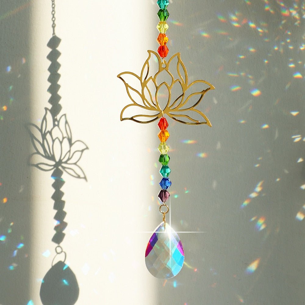 Vivolux | Chakra Kristall Lotus Sonnensammler