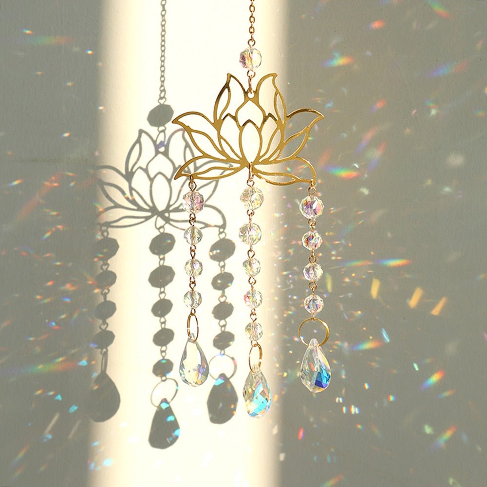 Vivolux | Chakra Kristall Lotus Sonnensammler