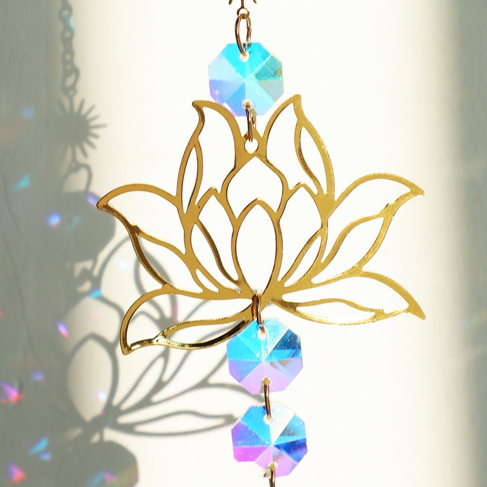 Vivolux | Chakra Kristall Lotus Sonnensammler