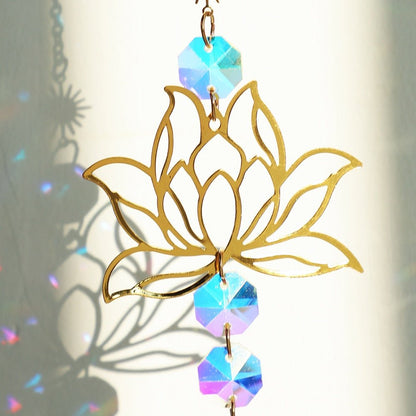 Vivolux | Chakra Kristall Lotus Sonnensammler