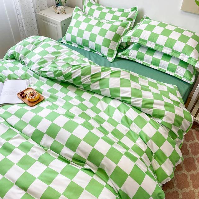 Vivolux | Kariertes Bettwäsche-Set