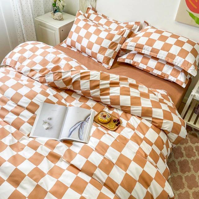 Vivolux | Kariertes Bettwäsche-Set