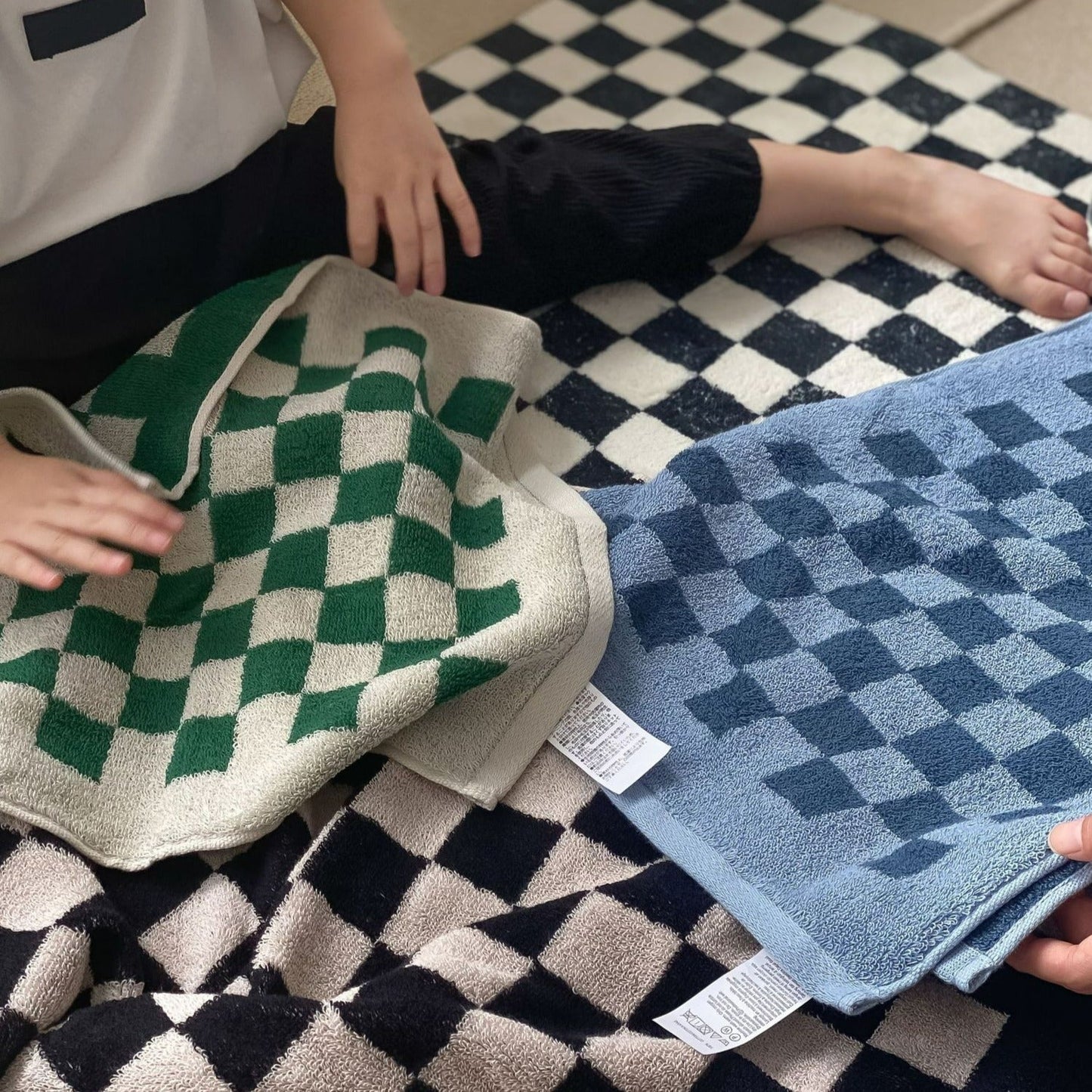 Vivolux | Checkerboard Plus Handtuchkollektion