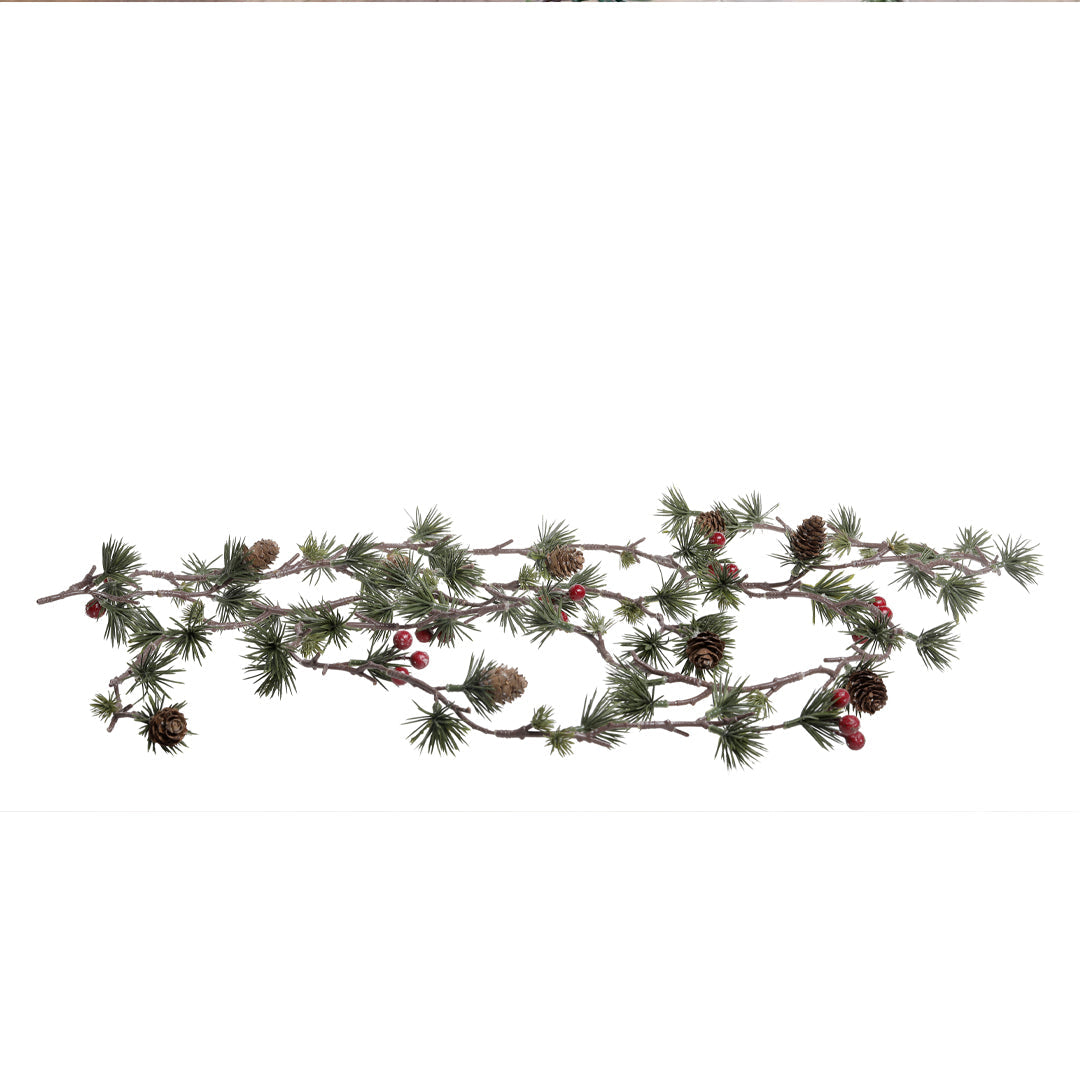 Vivolux | Chic Antique – Fleur Zedernbaumranke mit Beeren, L160 cm, Natur