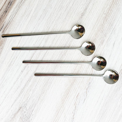 Vivolux | Trendy Espresso- & Dessertlöffelset mit 4 Stück