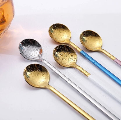Vivolux | Trendy Espresso- & Dessertlöffelset mit 4 Stück