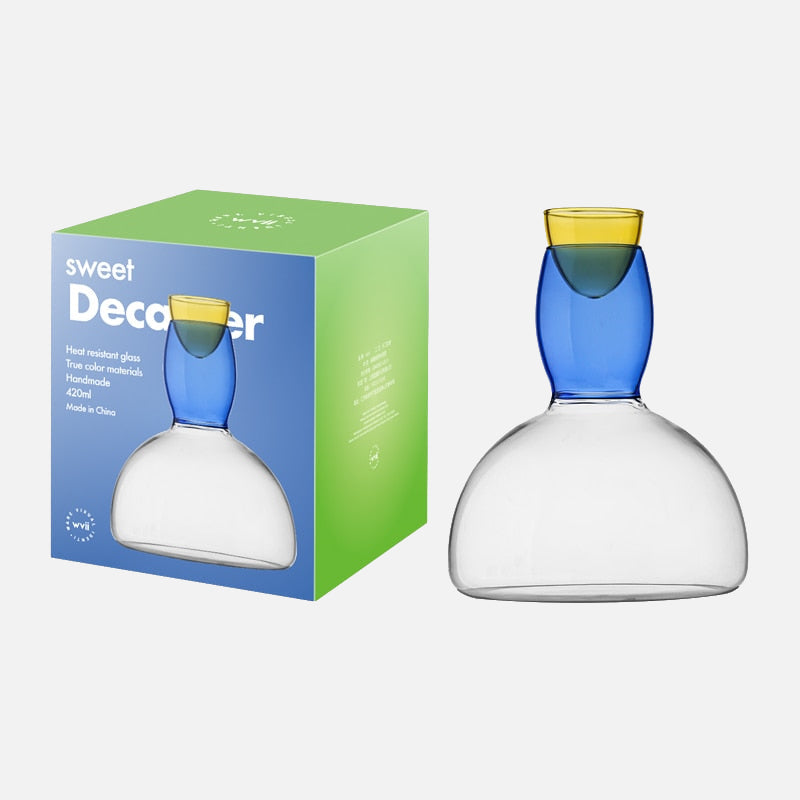 Vivolux | Kelch und Karaffe aus farbigem Glas von Phillips