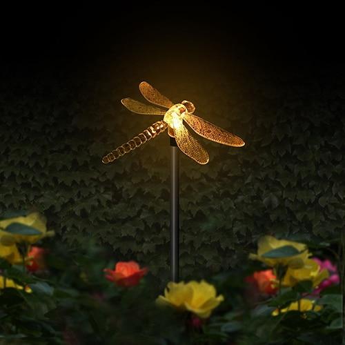 Vivolux | Solar-LED-Gartenleuchten „Bunte Fliegen“