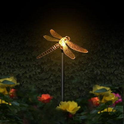 Vivolux | Solar-LED-Gartenleuchten „Bunte Fliegen“