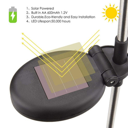Vivolux | Solar-LED-Gartenleuchten „Bunte Fliegen“
