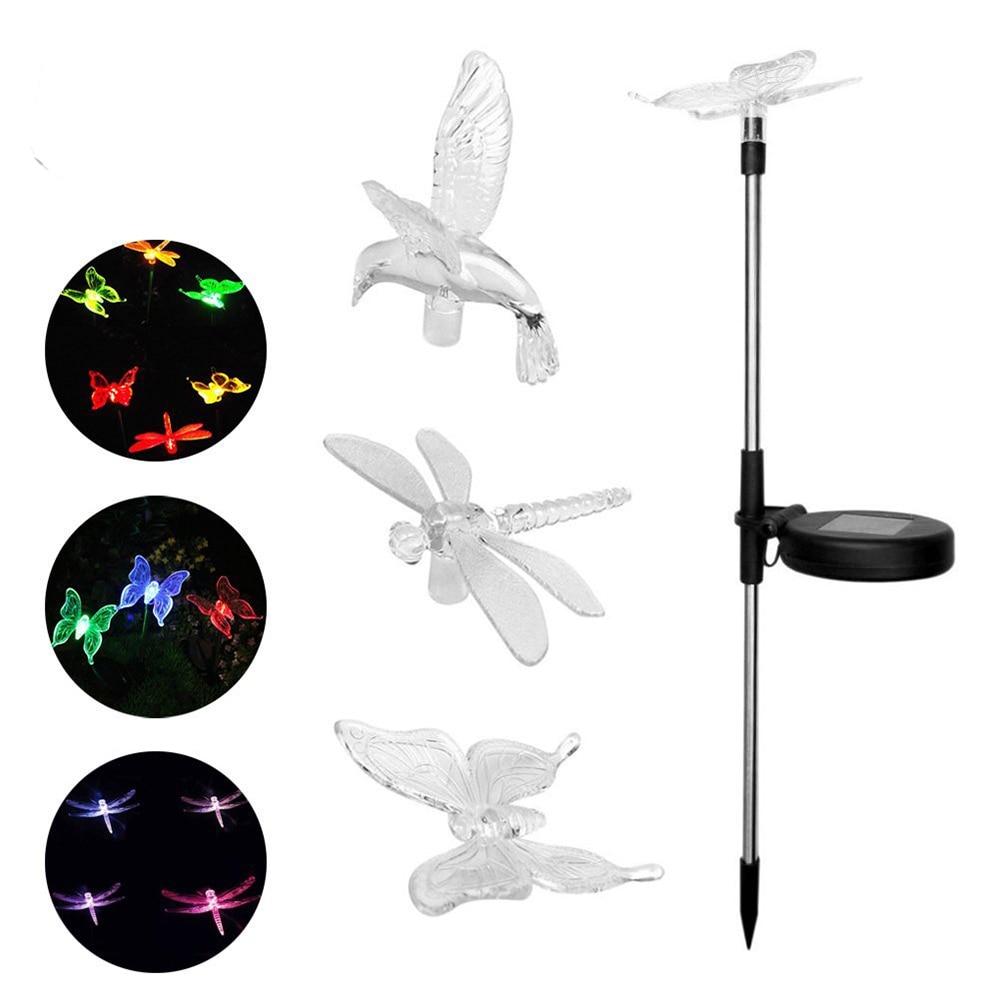 Vivolux | Solar-LED-Gartenleuchten „Bunte Fliegen“